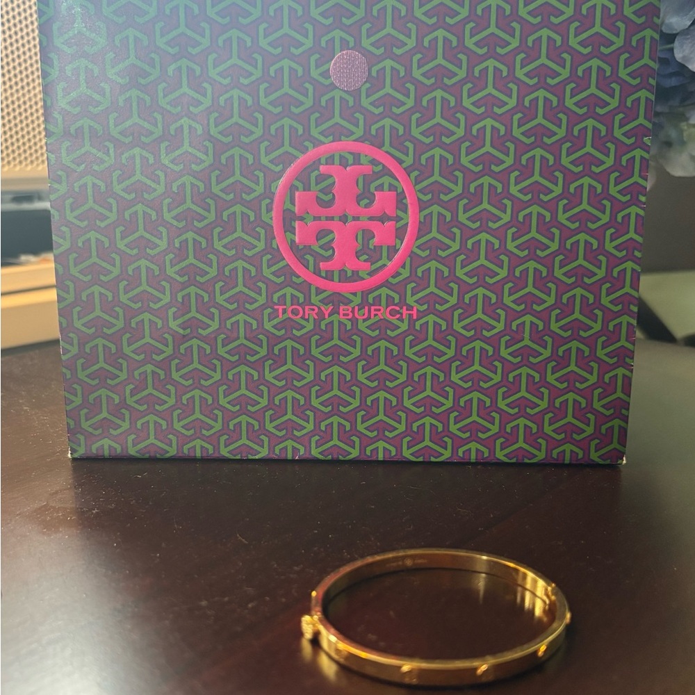 Tory Burch Gold Tone Bracelet